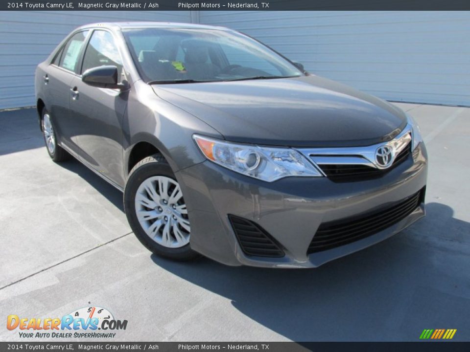 2014 Toyota Camry LE Magnetic Gray Metallic / Ash Photo #1