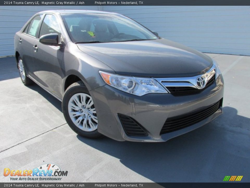2014 Toyota Camry LE Magnetic Gray Metallic / Ash Photo #2