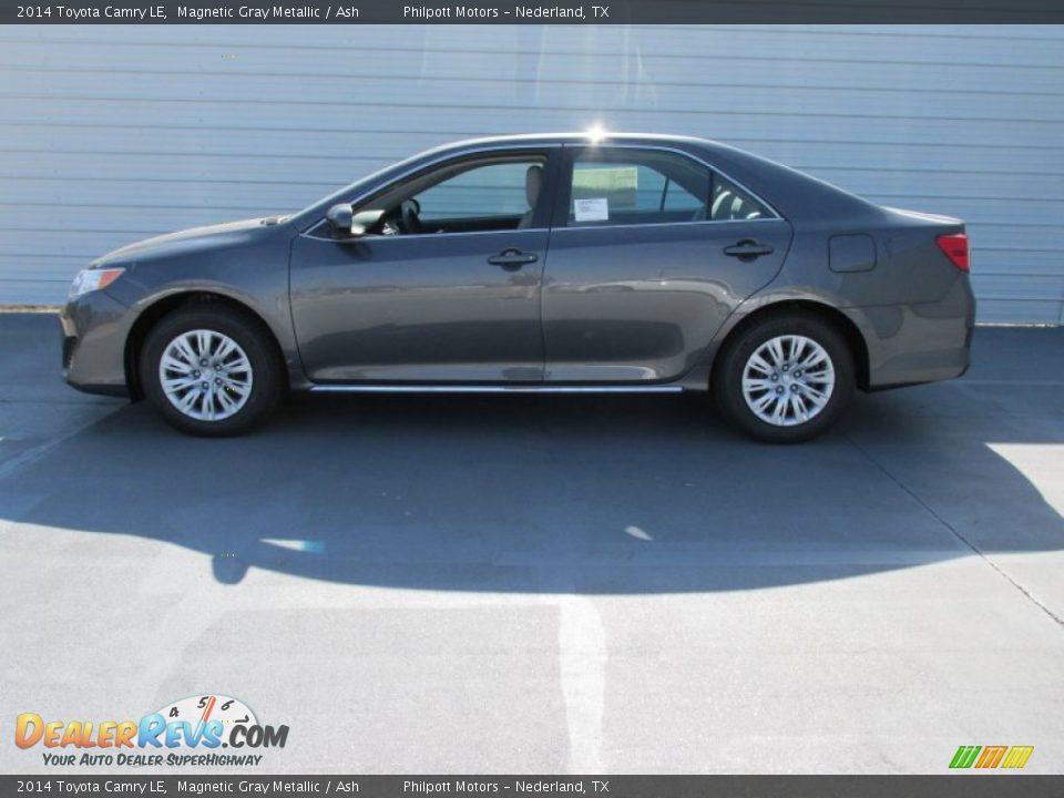 2014 Toyota Camry LE Magnetic Gray Metallic / Ash Photo #6