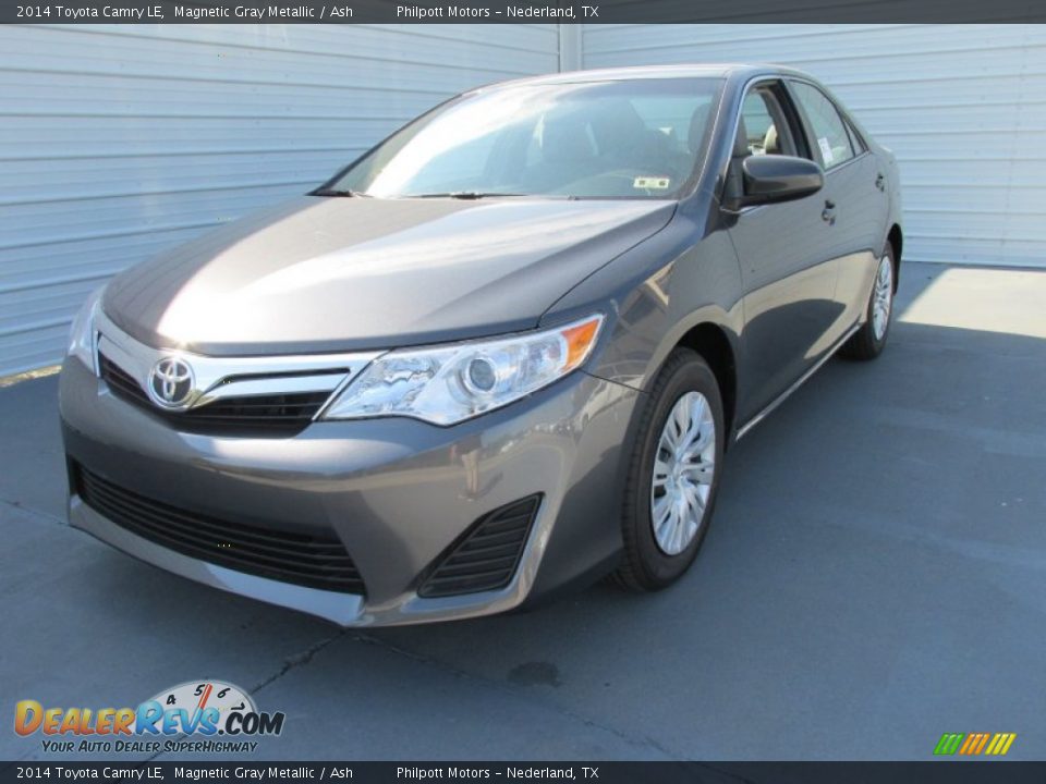 2014 Toyota Camry LE Magnetic Gray Metallic / Ash Photo #7