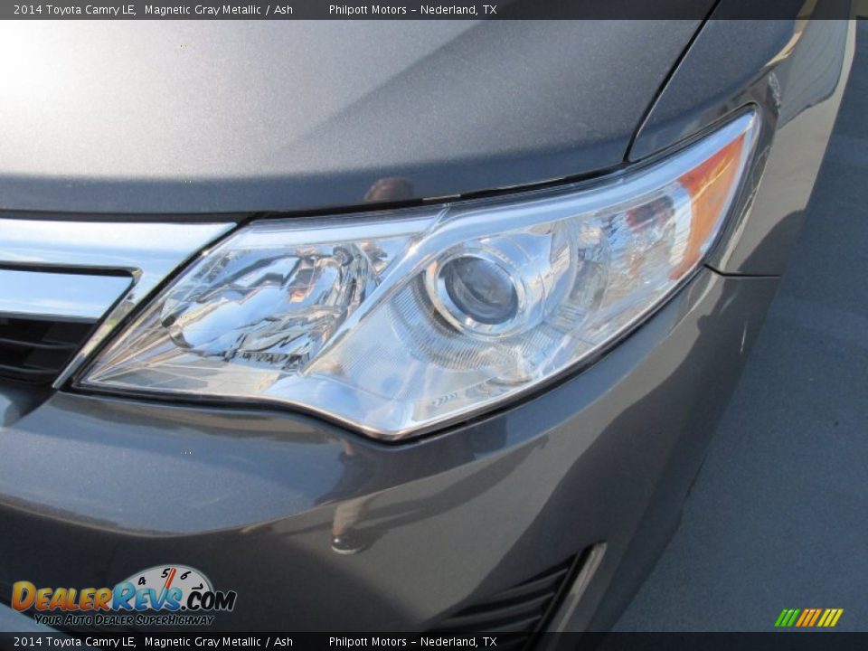 2014 Toyota Camry LE Magnetic Gray Metallic / Ash Photo #9