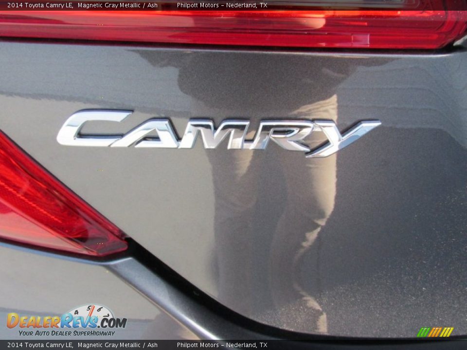2014 Toyota Camry LE Magnetic Gray Metallic / Ash Photo #14