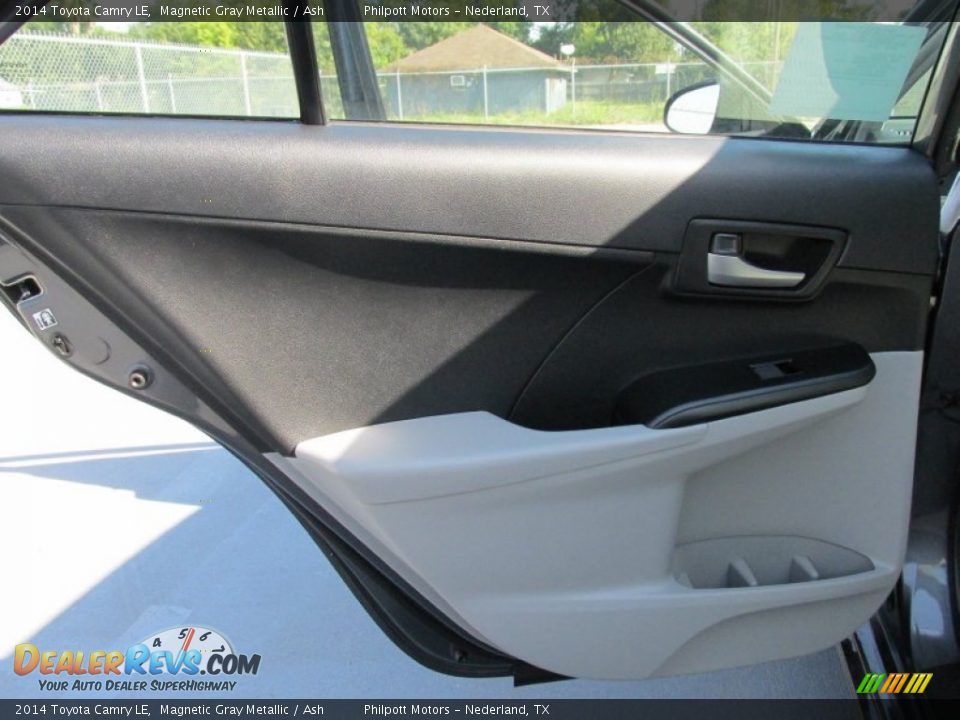 2014 Toyota Camry LE Magnetic Gray Metallic / Ash Photo #19