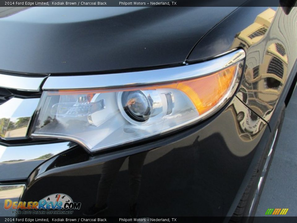 2014 Ford Edge Limited Kodiak Brown / Charcoal Black Photo #9