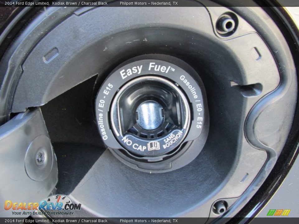 2014 Ford Edge Limited Kodiak Brown / Charcoal Black Photo #14