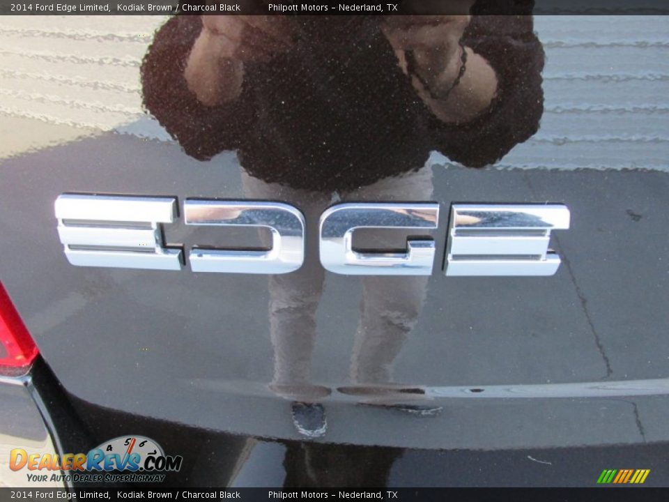 2014 Ford Edge Limited Kodiak Brown / Charcoal Black Photo #15