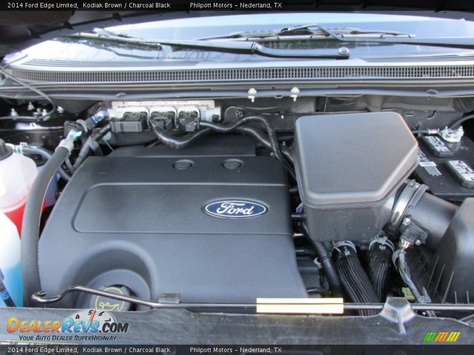 2014 Ford Edge Limited Kodiak Brown / Charcoal Black Photo #17