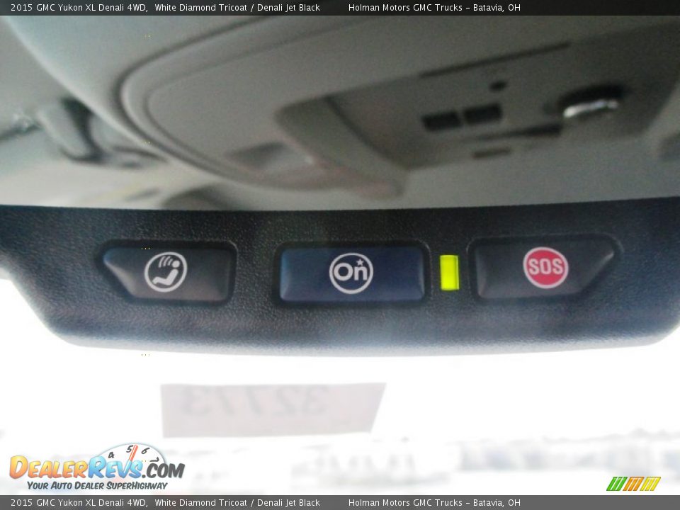 2015 GMC Yukon XL Denali 4WD White Diamond Tricoat / Denali Jet Black Photo #30