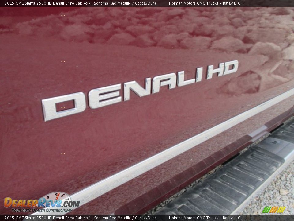 2015 GMC Sierra 2500HD Denali Crew Cab 4x4 Sonoma Red Metallic / Cocoa/Dune Photo #5