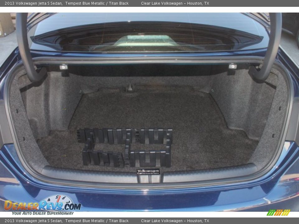 2013 Volkswagen Jetta S Sedan Tempest Blue Metallic / Titan Black Photo #31