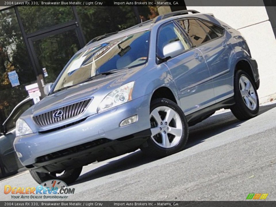 2004 Lexus RX 330 Breakwater Blue Metallic / Light Gray Photo #1