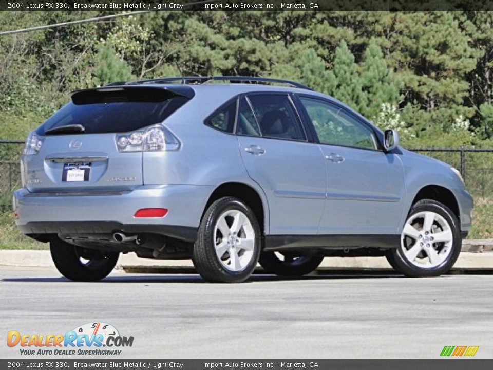 2004 Lexus RX 330 Breakwater Blue Metallic / Light Gray Photo #2