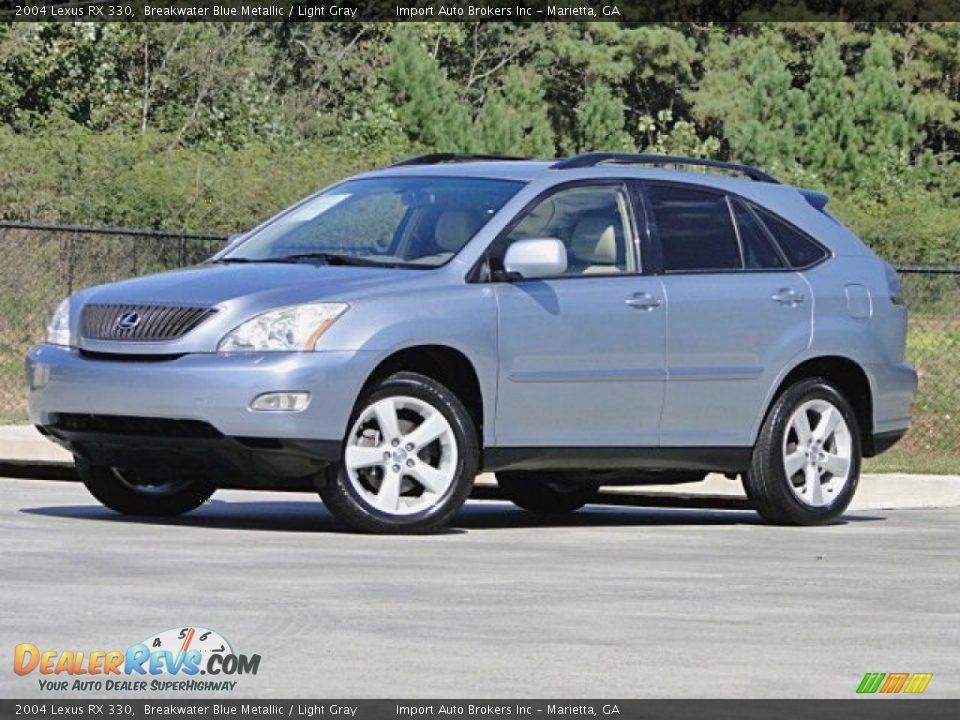 2004 Lexus RX 330 Breakwater Blue Metallic / Light Gray Photo #3