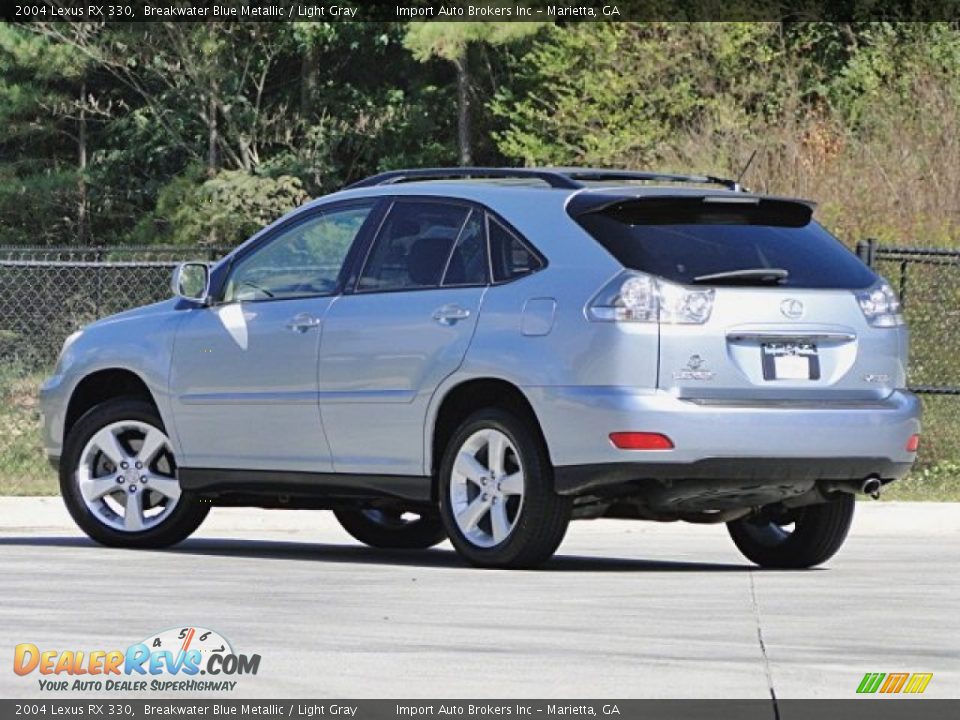 2004 Lexus RX 330 Breakwater Blue Metallic / Light Gray Photo #4