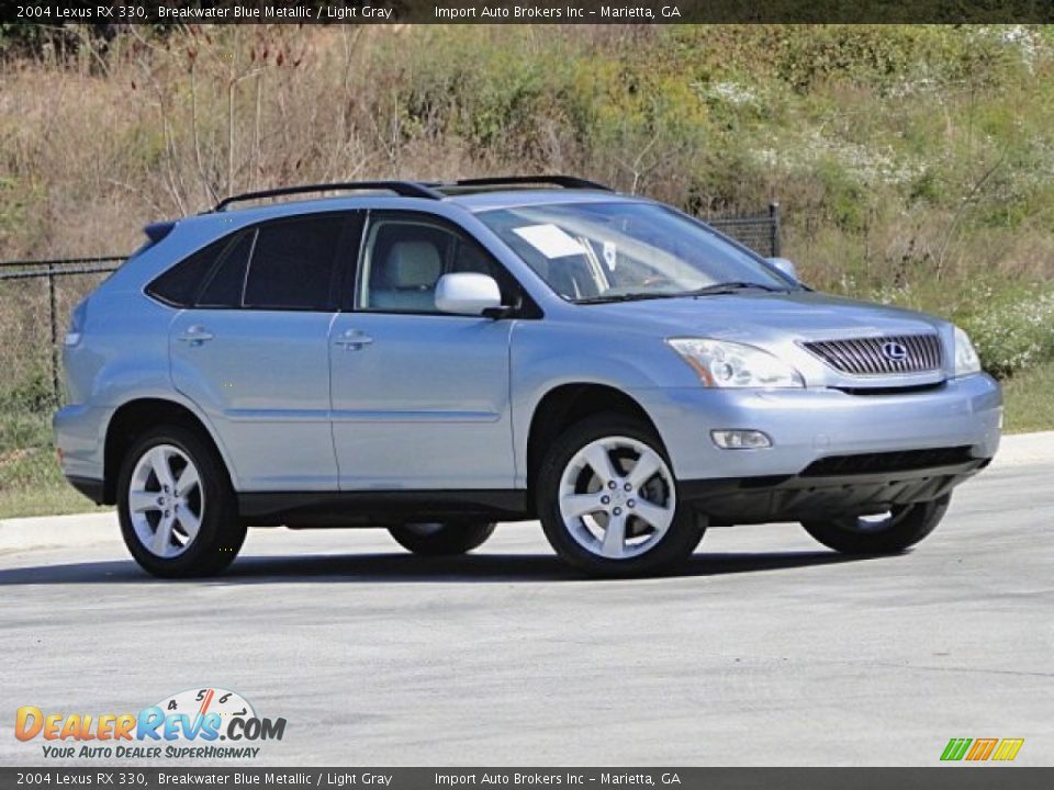2004 Lexus RX 330 Breakwater Blue Metallic / Light Gray Photo #5