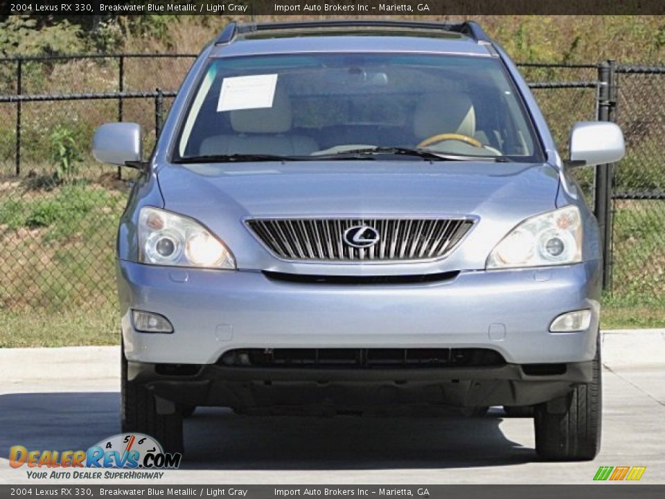 2004 Lexus RX 330 Breakwater Blue Metallic / Light Gray Photo #6