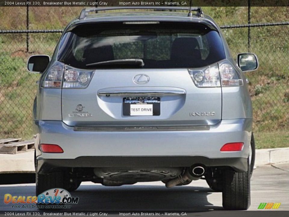 2004 Lexus RX 330 Breakwater Blue Metallic / Light Gray Photo #7