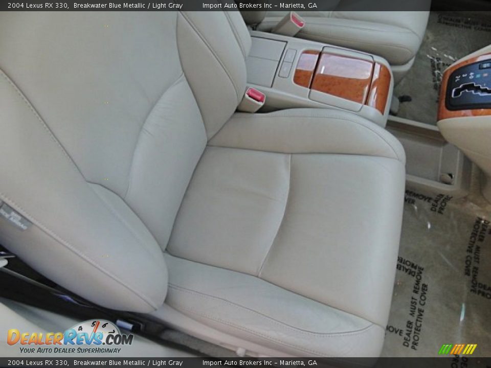2004 Lexus RX 330 Breakwater Blue Metallic / Light Gray Photo #10