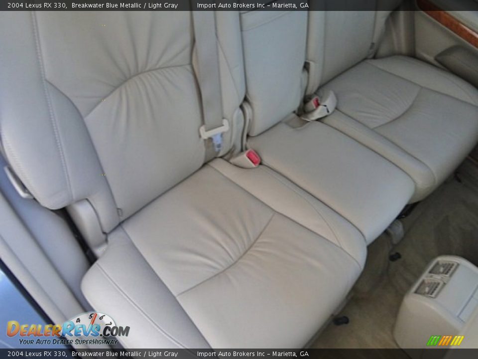 2004 Lexus RX 330 Breakwater Blue Metallic / Light Gray Photo #11