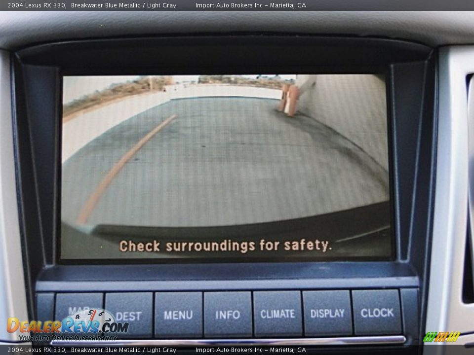 2004 Lexus RX 330 Breakwater Blue Metallic / Light Gray Photo #13