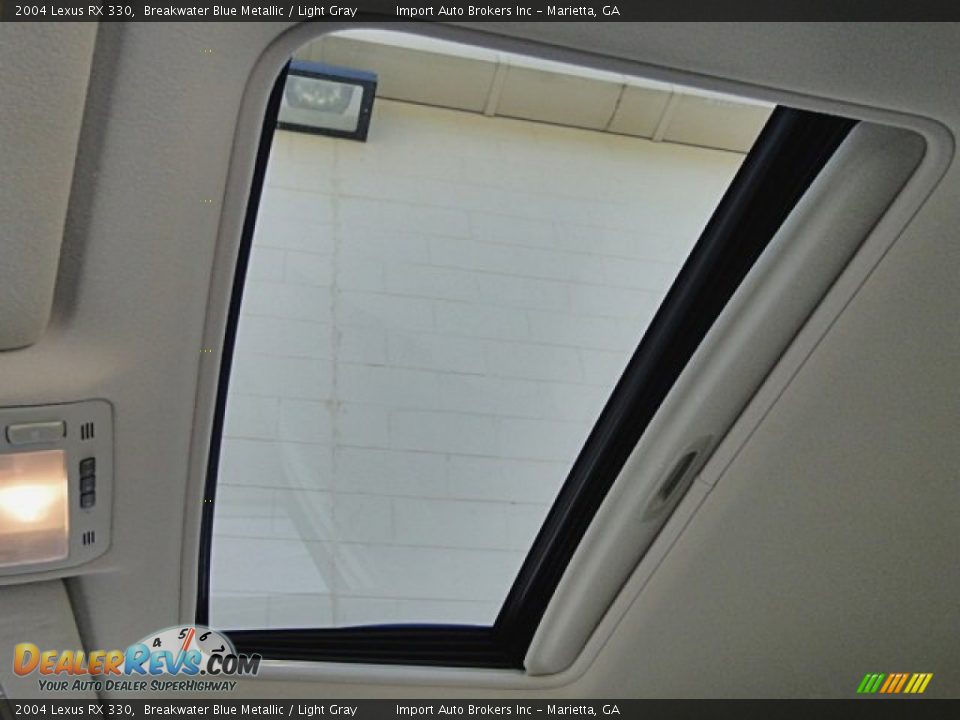 2004 Lexus RX 330 Breakwater Blue Metallic / Light Gray Photo #14