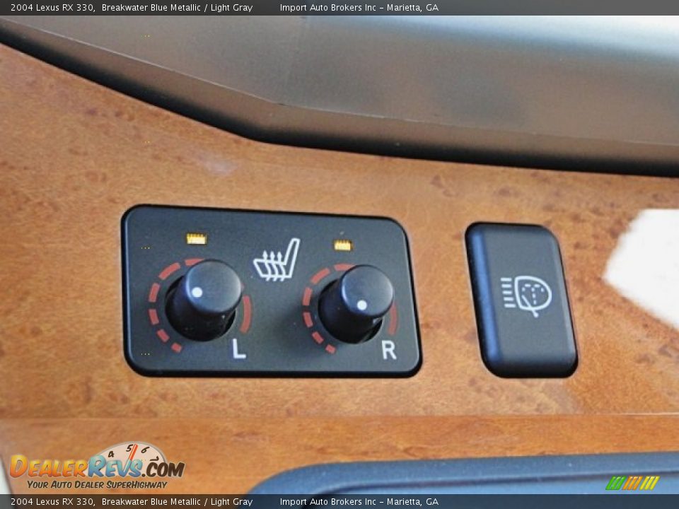 2004 Lexus RX 330 Breakwater Blue Metallic / Light Gray Photo #16