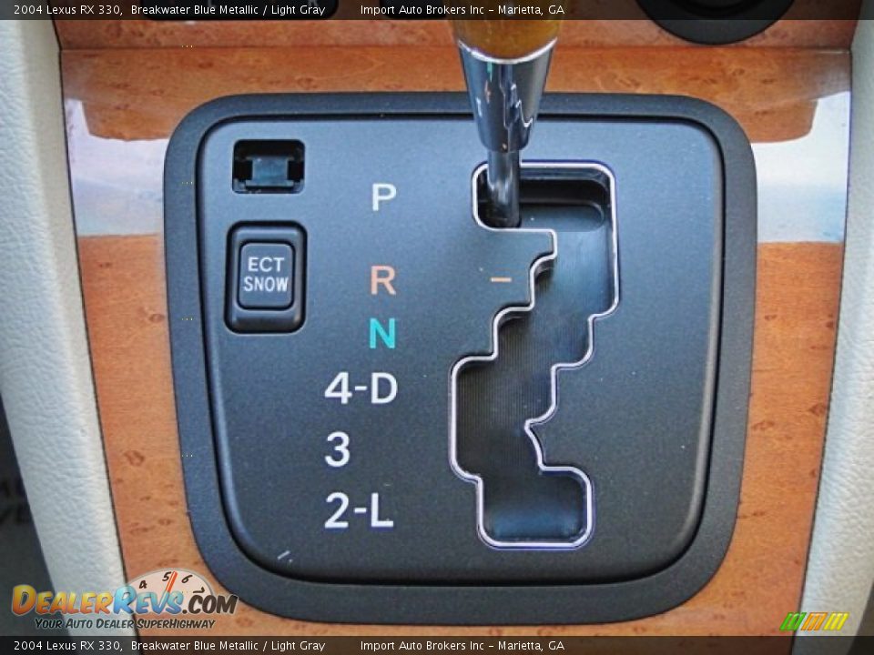 2004 Lexus RX 330 Breakwater Blue Metallic / Light Gray Photo #18
