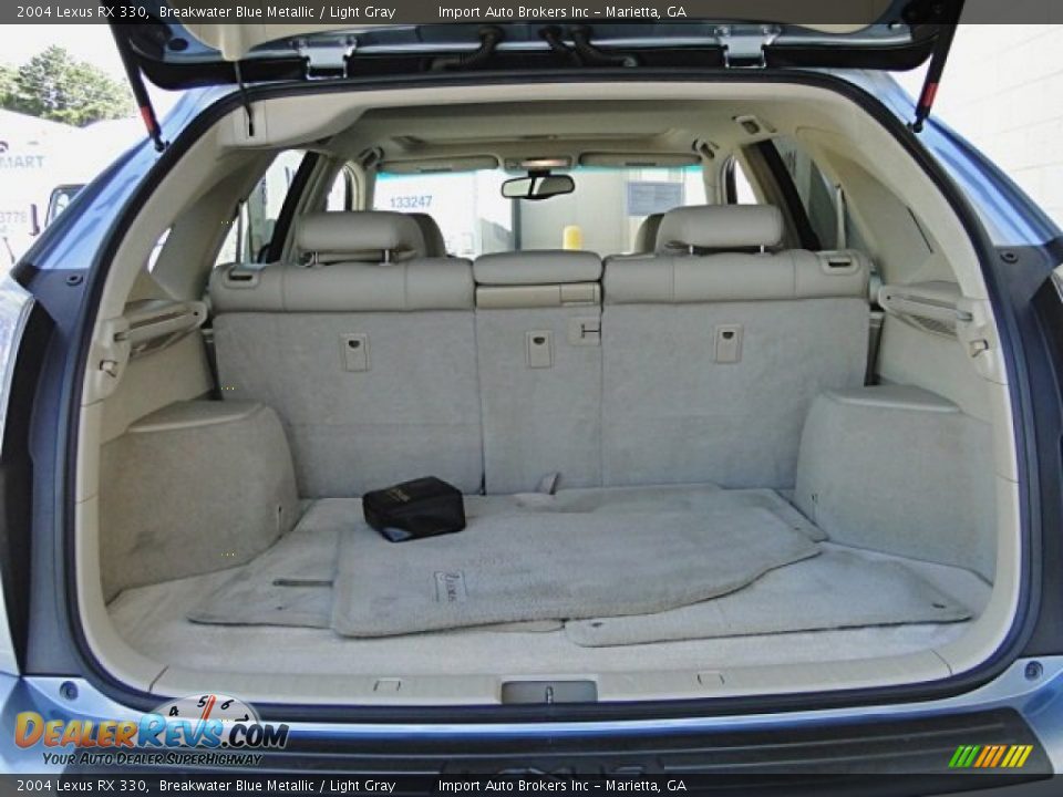 2004 Lexus RX 330 Breakwater Blue Metallic / Light Gray Photo #20