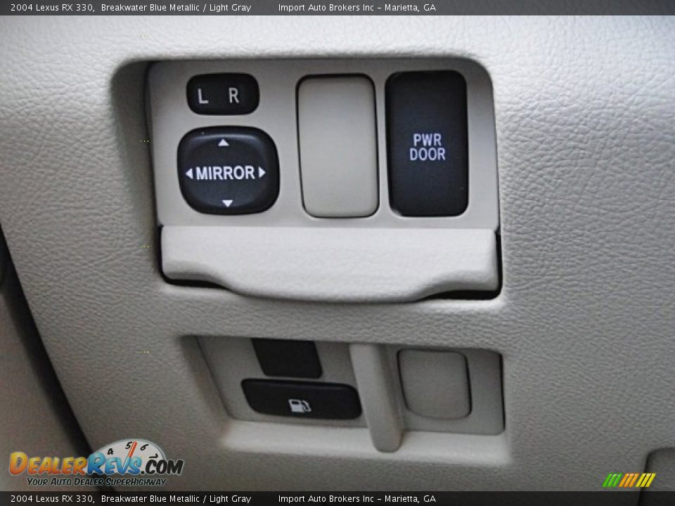 2004 Lexus RX 330 Breakwater Blue Metallic / Light Gray Photo #21