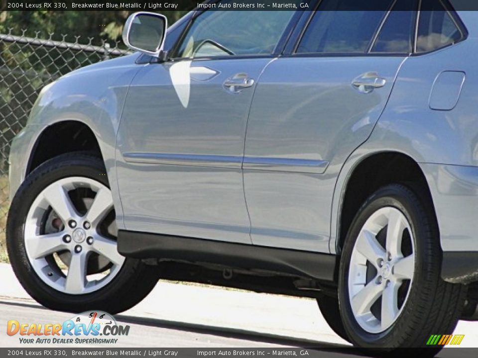 2004 Lexus RX 330 Breakwater Blue Metallic / Light Gray Photo #23