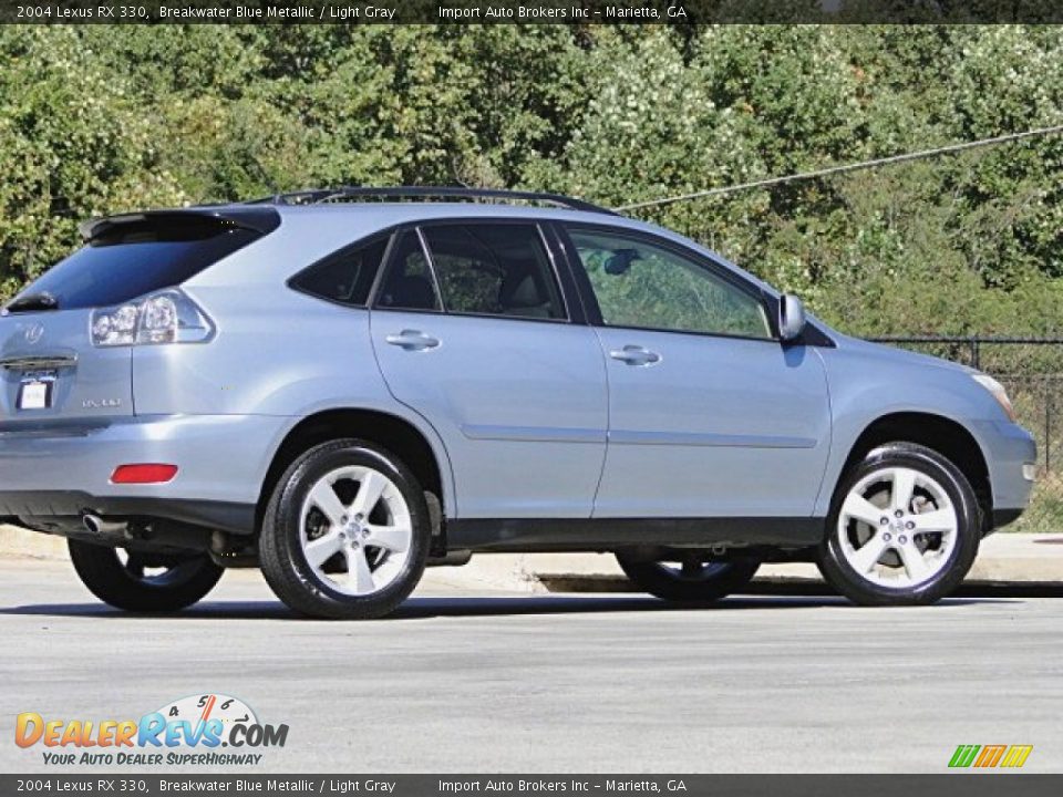 2004 Lexus RX 330 Breakwater Blue Metallic / Light Gray Photo #26