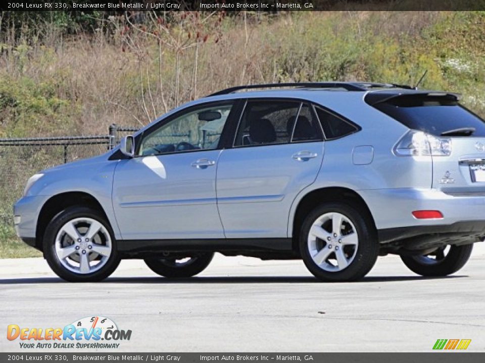 2004 Lexus RX 330 Breakwater Blue Metallic / Light Gray Photo #30