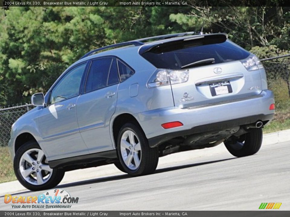 2004 Lexus RX 330 Breakwater Blue Metallic / Light Gray Photo #32