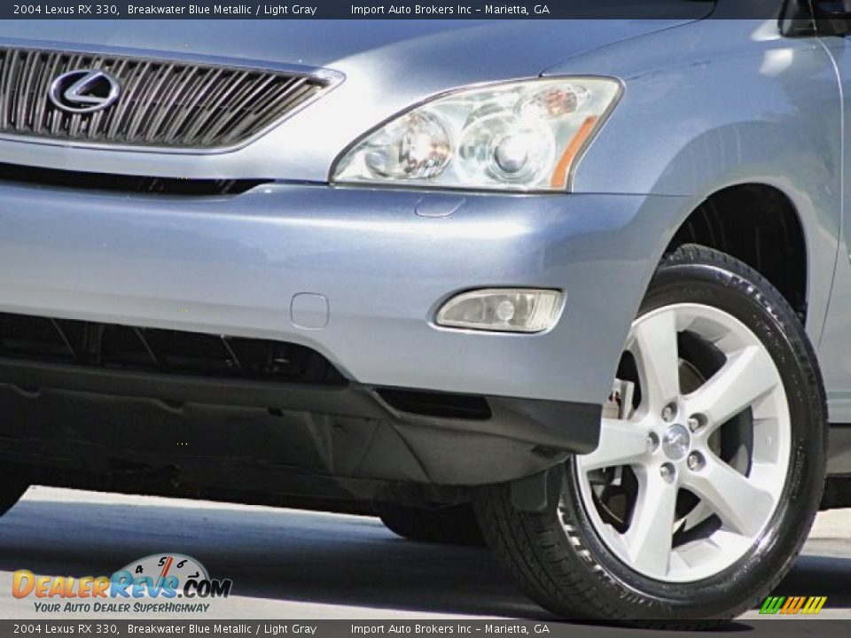 2004 Lexus RX 330 Breakwater Blue Metallic / Light Gray Photo #36
