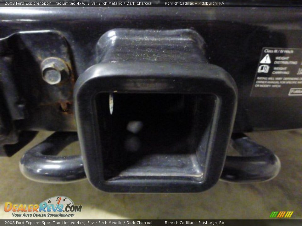 2008 Ford Explorer Sport Trac Limited 4x4 Silver Birch Metallic / Dark Charcoal Photo #13