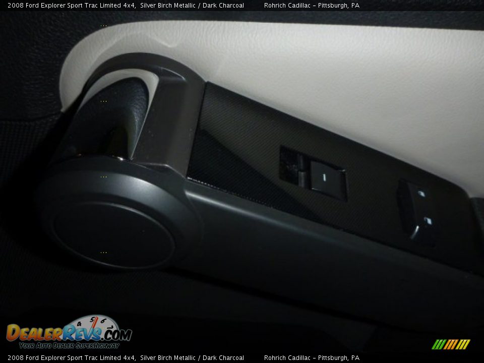 2008 Ford Explorer Sport Trac Limited 4x4 Silver Birch Metallic / Dark Charcoal Photo #17