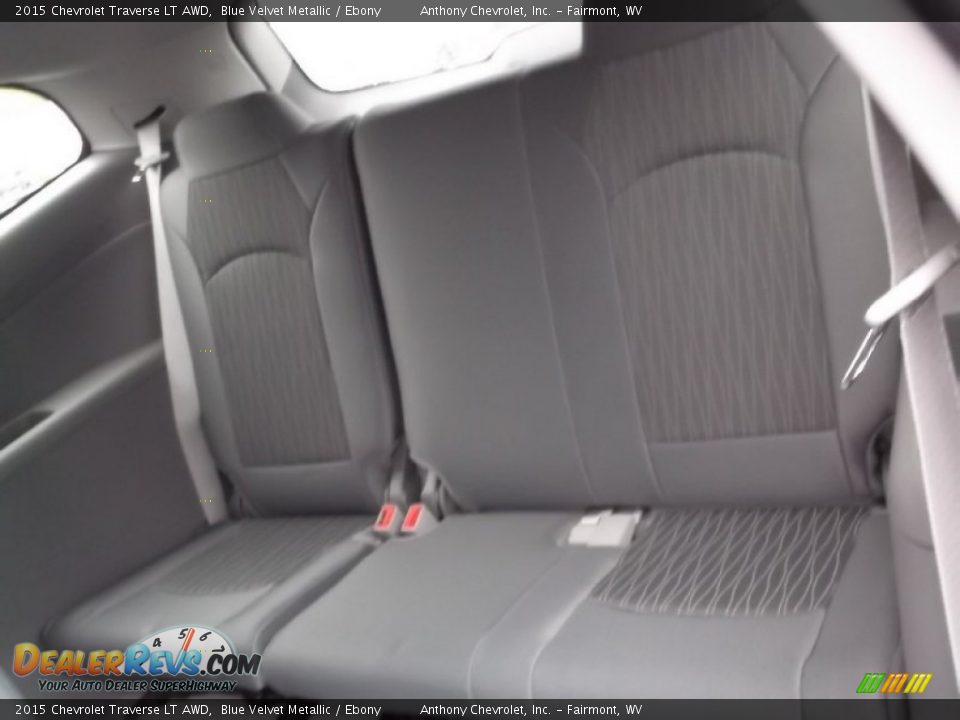 2015 Chevrolet Traverse LT AWD Blue Velvet Metallic / Ebony Photo #18