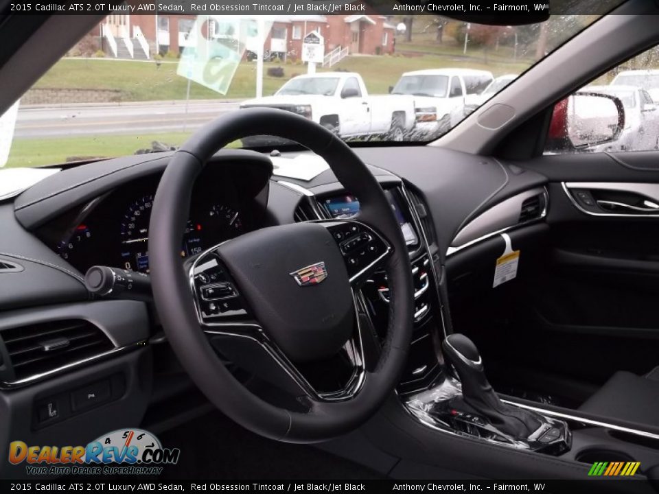 Dashboard of 2015 Cadillac ATS 2.0T Luxury AWD Sedan Photo #10