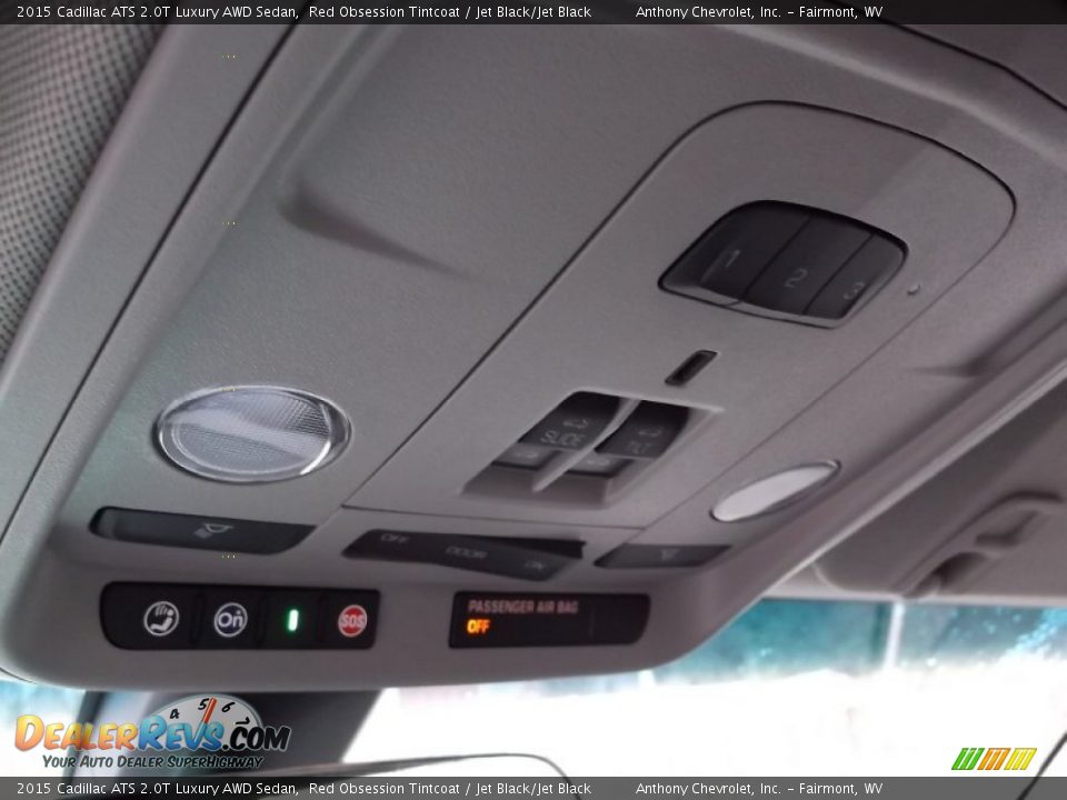 Controls of 2015 Cadillac ATS 2.0T Luxury AWD Sedan Photo #14