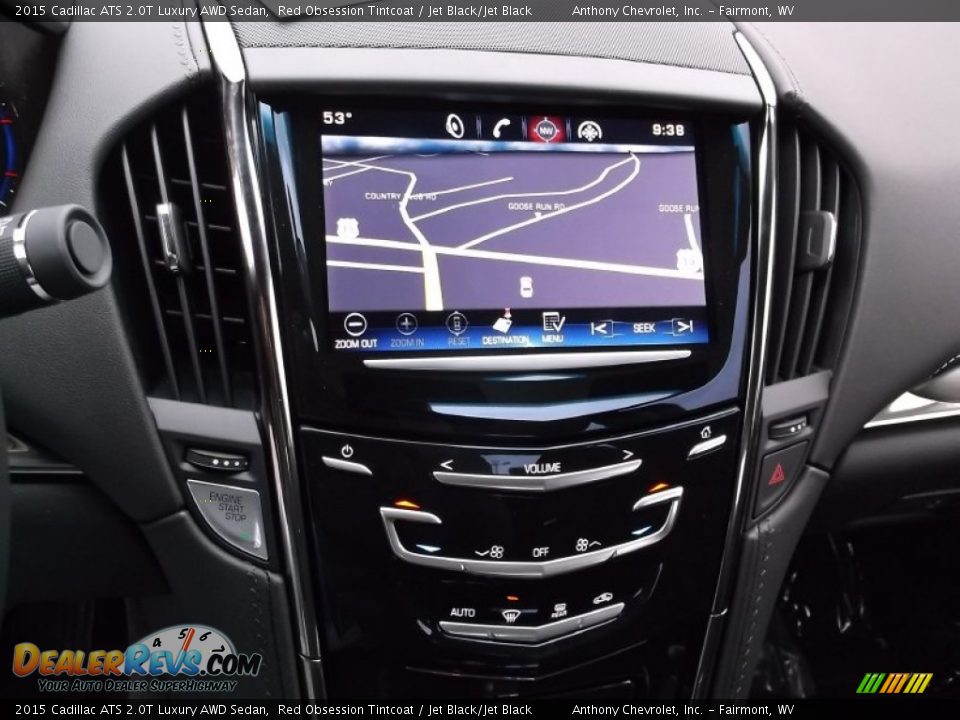 Controls of 2015 Cadillac ATS 2.0T Luxury AWD Sedan Photo #15