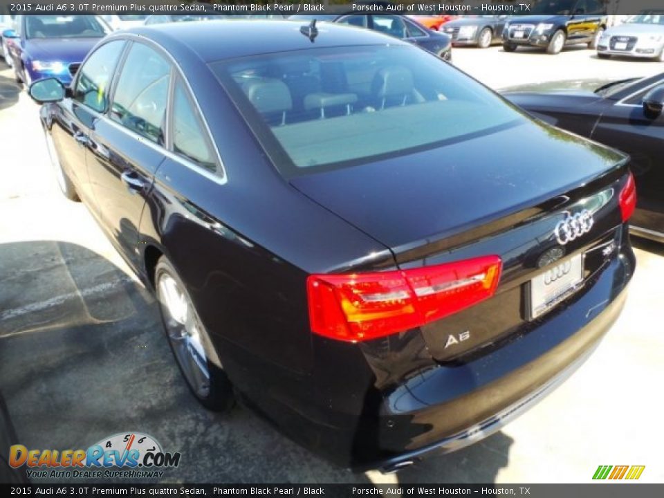 2015 Audi A6 3.0T Premium Plus quattro Sedan Phantom Black Pearl / Black Photo #4