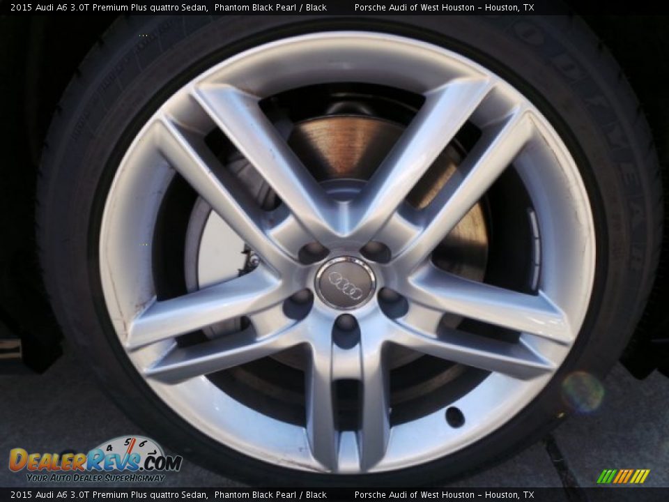 2015 Audi A6 3.0T Premium Plus quattro Sedan Phantom Black Pearl / Black Photo #8