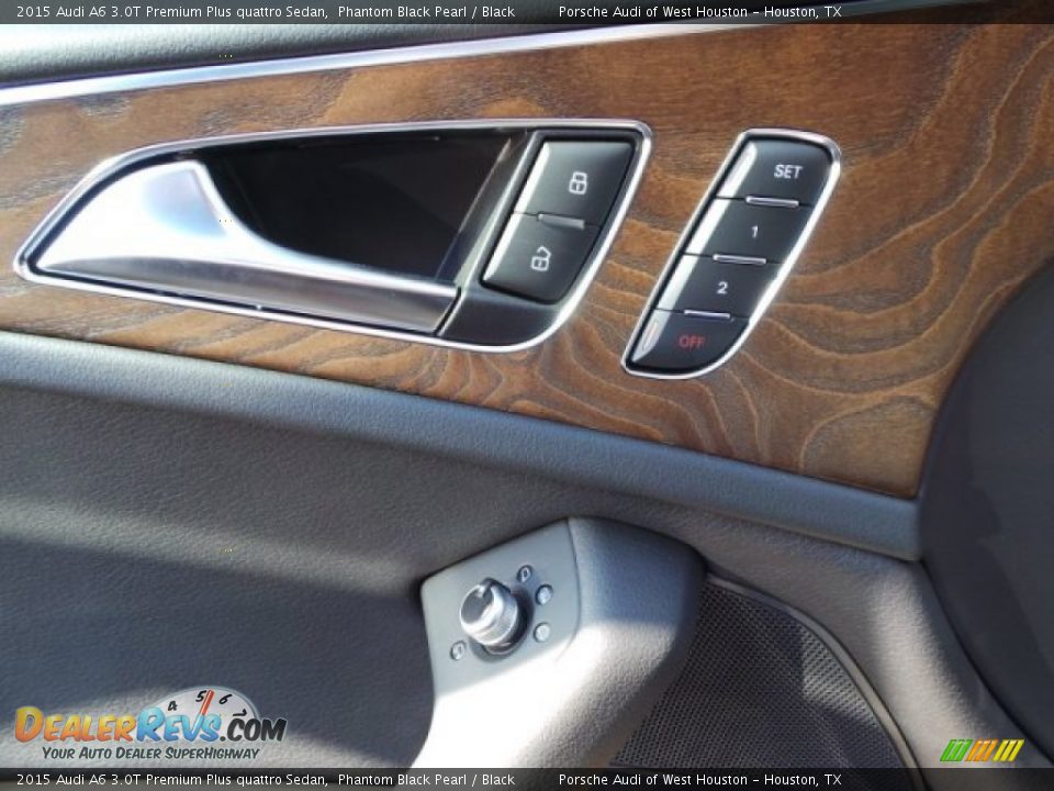 2015 Audi A6 3.0T Premium Plus quattro Sedan Phantom Black Pearl / Black Photo #9