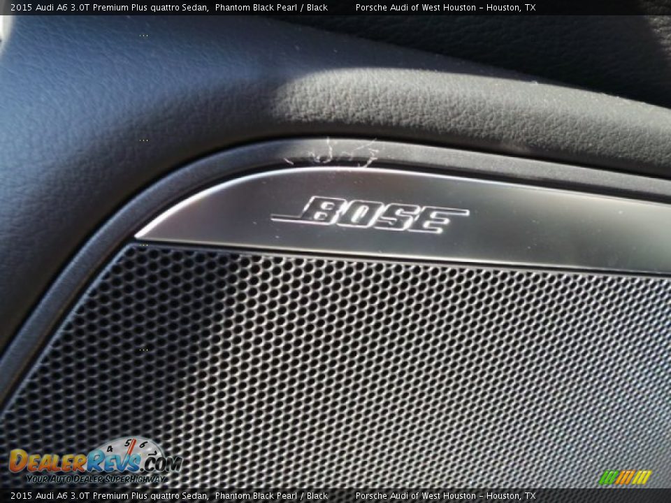 2015 Audi A6 3.0T Premium Plus quattro Sedan Phantom Black Pearl / Black Photo #10