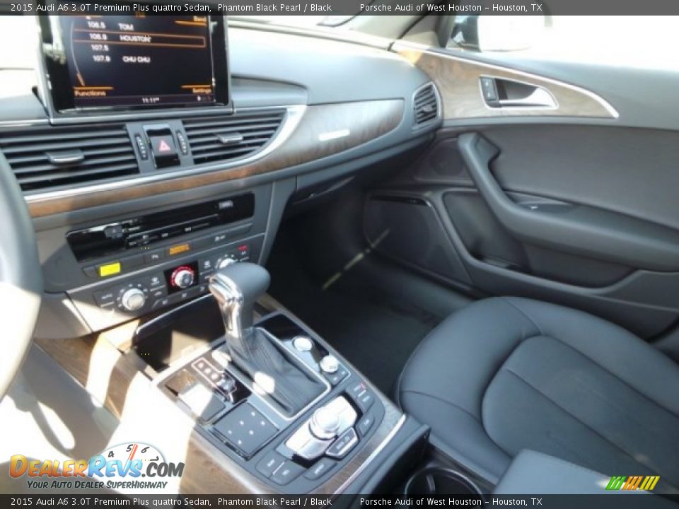 2015 Audi A6 3.0T Premium Plus quattro Sedan Phantom Black Pearl / Black Photo #14