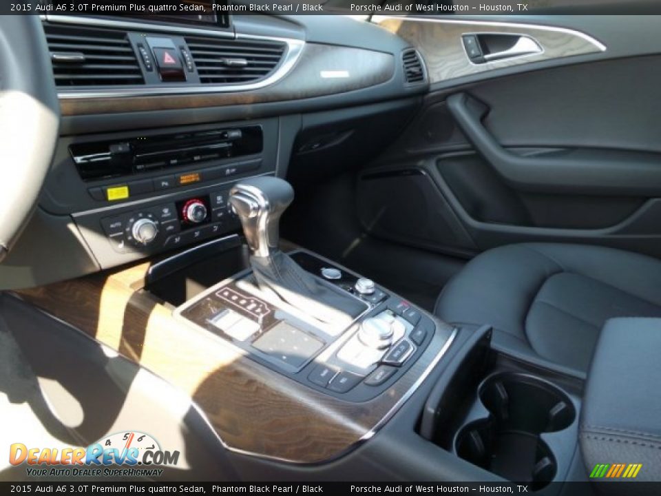 2015 Audi A6 3.0T Premium Plus quattro Sedan Phantom Black Pearl / Black Photo #15