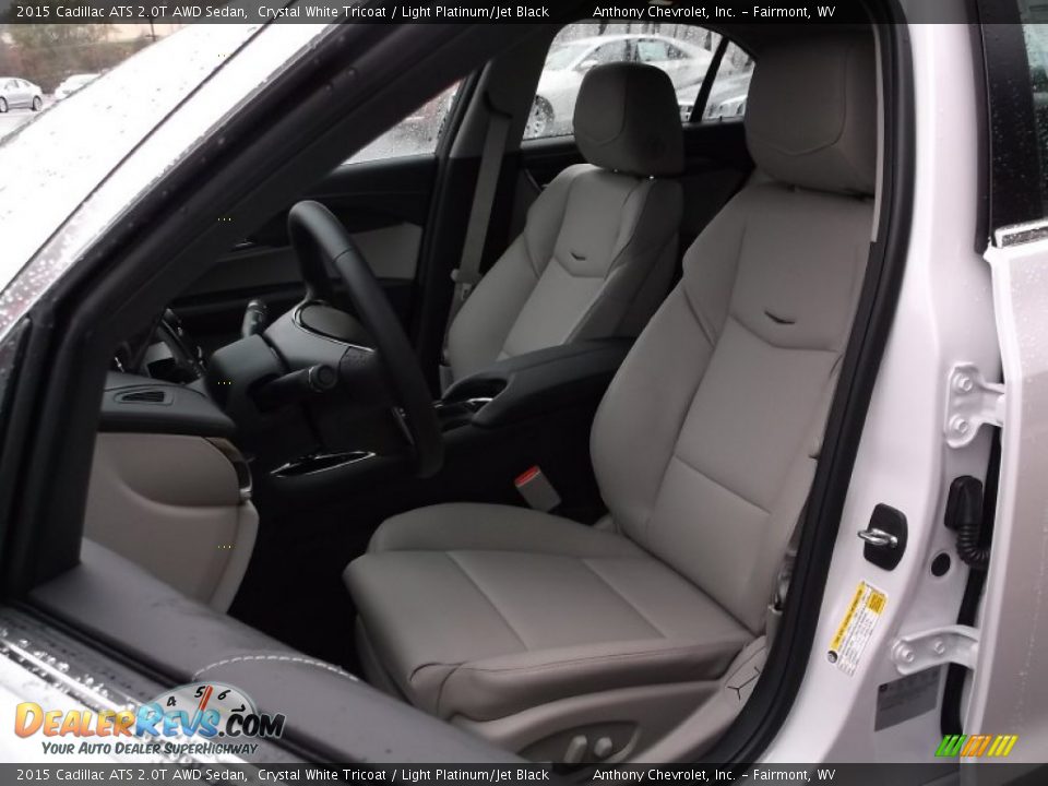Front Seat of 2015 Cadillac ATS 2.0T AWD Sedan Photo #11