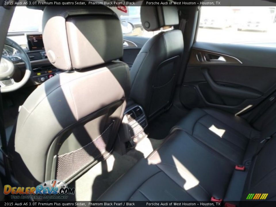 2015 Audi A6 3.0T Premium Plus quattro Sedan Phantom Black Pearl / Black Photo #27
