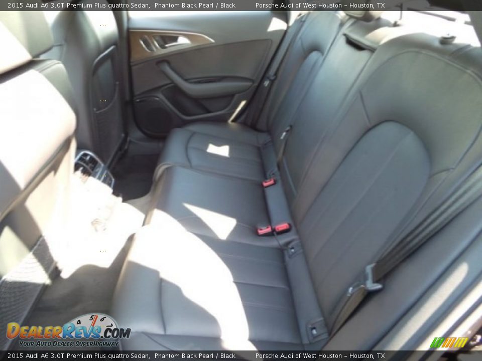 2015 Audi A6 3.0T Premium Plus quattro Sedan Phantom Black Pearl / Black Photo #28
