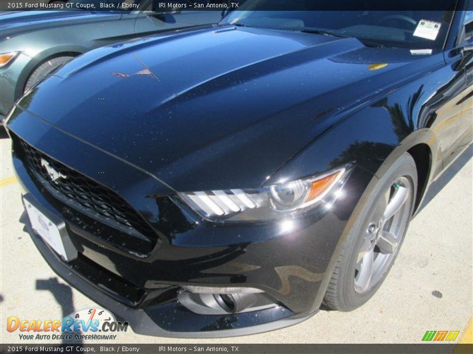2015 Ford Mustang GT Coupe Black / Ebony Photo #2